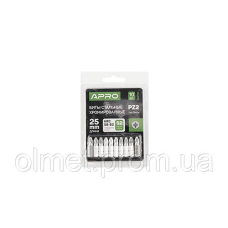 Біта РZ2*25 мм хром (10 шт./пач.) PRO