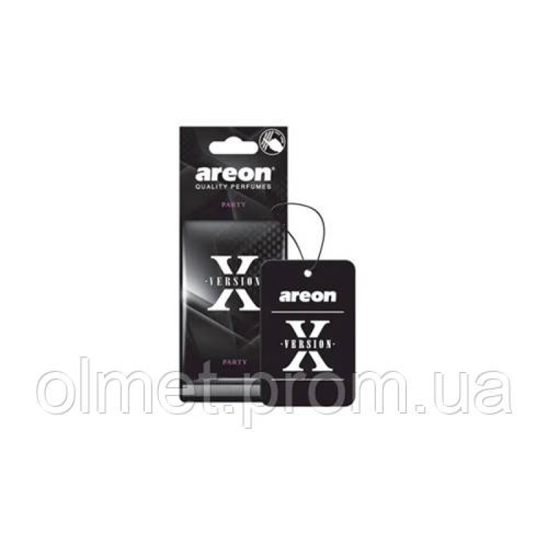 Ароматизатор Areon Х-Version Party (картонна підвіска) Ароматизатор Areon Х-Version Party (картонна підвіска)