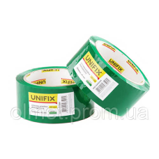 Стрічка клейка упаковкова зелена 45 мм 200 SKG-5400266 UNIFIX