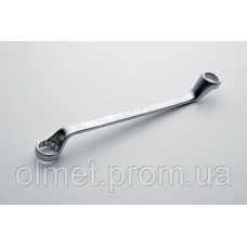 Ключ накидний двосторонній CrV 17x19 мм СИЛА