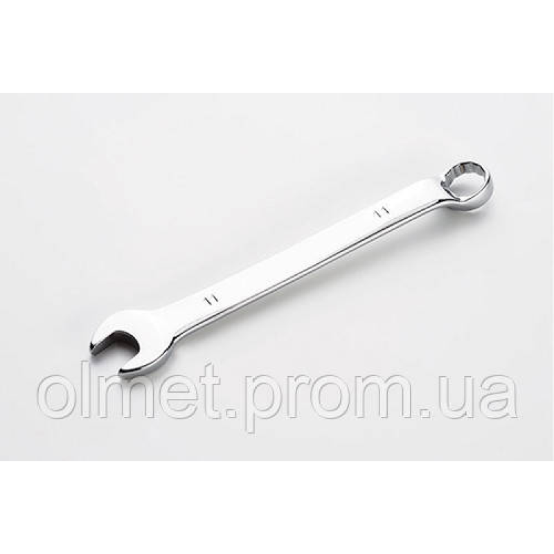 Ключ ріжково-накидний глибокий CrV 11 мм СИЛА Ключ ріжково-накидний глибокий CrV 11 мм СИЛА