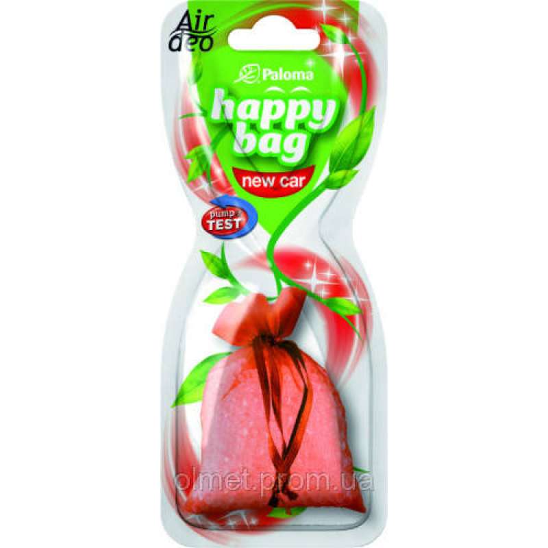 Ароматизатор Paloma Happy Bag 15 g, NEW CAR (мішочок)