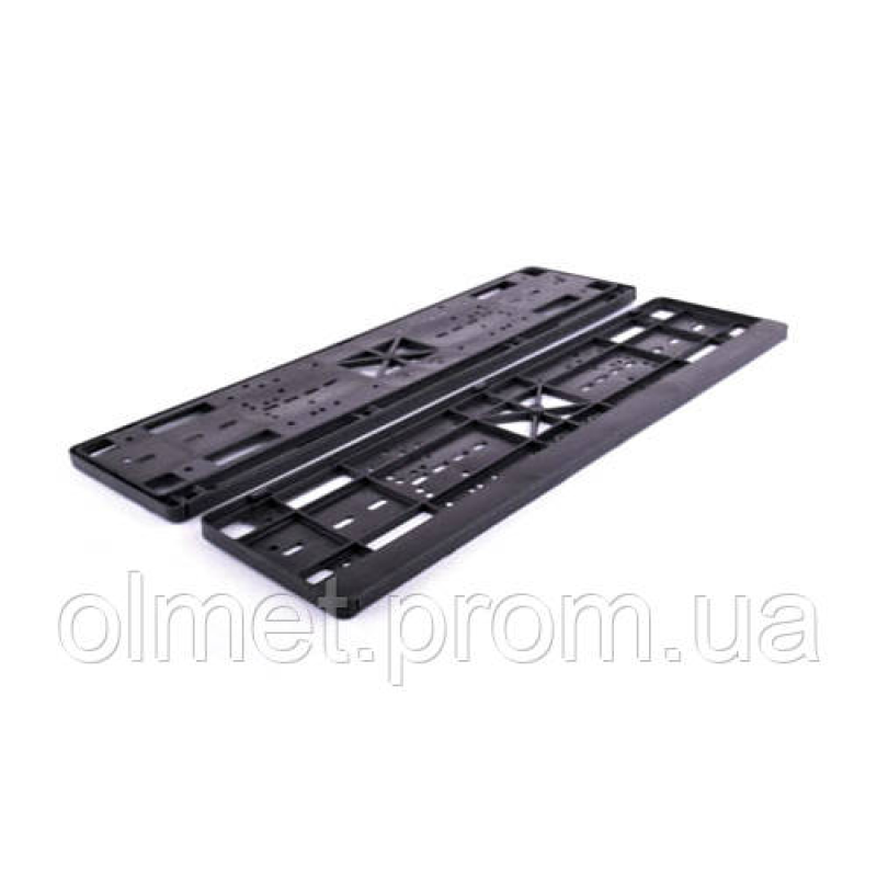 Рамка номерного знака “книжка“ (без напису) (комплект — 2 шт.) AURORA Рамка номерного знака “книжка“ (без напису) (комплект — 2 шт.) AURORA