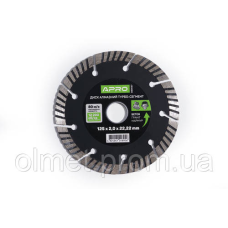 Диск для бетону 125х2,0мм (22-24%) Турбо-Сегмент APRO