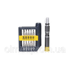 Викрутка з бітами CrV пластиковий кейс 21 в 1 СИЛА