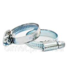 Хомут черв“ячний оцинкований W1 10-16 мм (пач 50 шт.) APRO