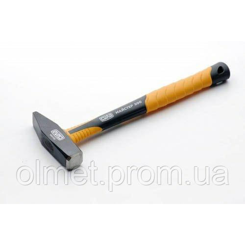 Молоток слюсарний із фібергласовою ручкою МАЙСТЕР (300 г) СИЛА Молоток слюсарний із фібергласовою ручкою МАЙСТЕР (300 г) СИЛА
