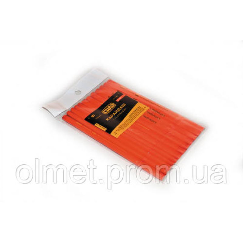 Олівець столярний 175 мм (набір 12 шт.) СИЛА