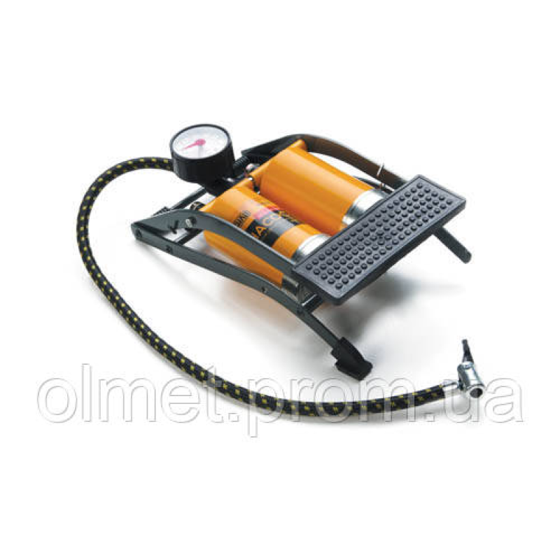 Насос ножний двопоршневий 55х100 мм СИЛА Насос ножний двопоршневий 55х100 мм СИЛА