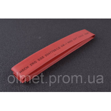 Термоусмоктувана трубка 10 мм червона (пак. 1мx20шт) APRO