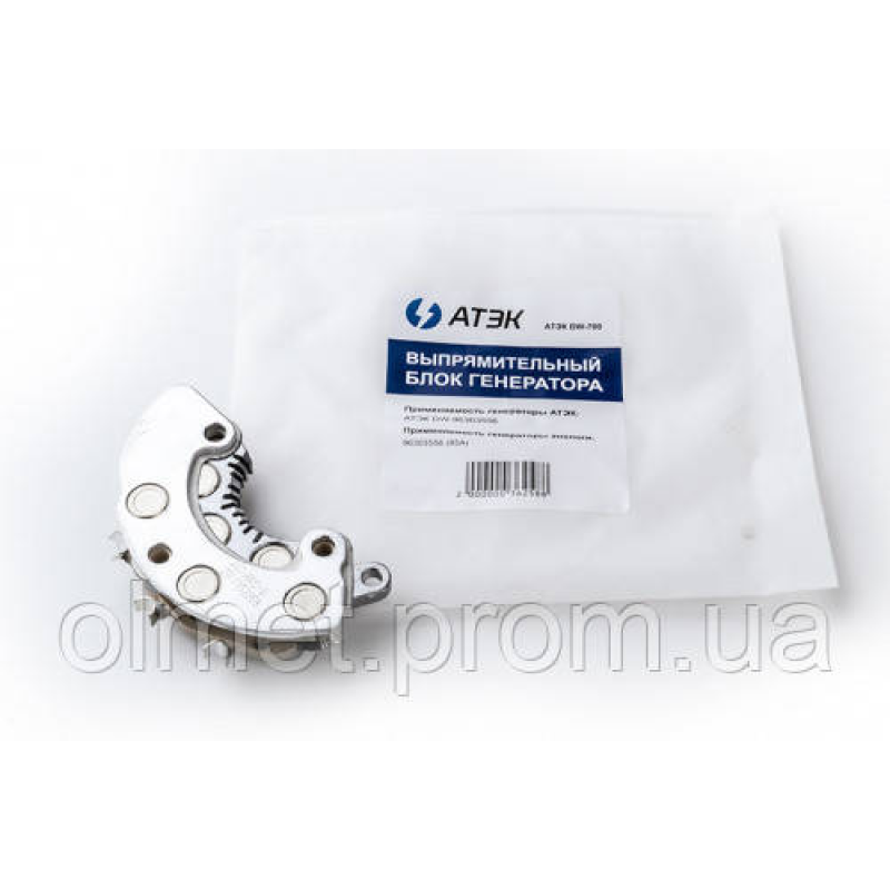 Діодний міст генератора АТЕК DW-96303556, 85А АТЕК Діодний міст генератора АТЕК DW-96303556, 85А АТЕК