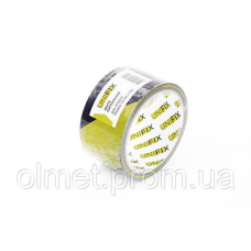 Сигнальна стрічка 50 мм*50 м жовто-чорна UNIFIX