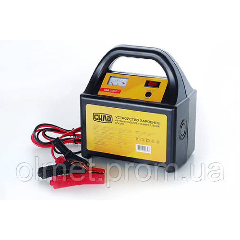 Зарядний пристрій для авто 15 А, 12-24 В, до 250 Ah (підходить на олив“яно-кислотні АКБ) (стрілковий індикатор) Зарядний пристрій для авто 15 А, 12-24 В, до 250 Ah (підходить на олив“яно-кислотні АКБ) (стрілковий індикатор)