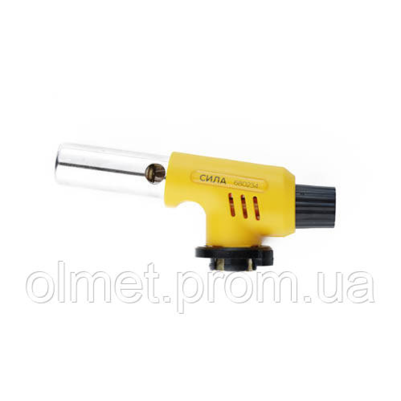 Пальник газовий із п“єзопідпалом Ø 20 мм 153 мм СІЛА