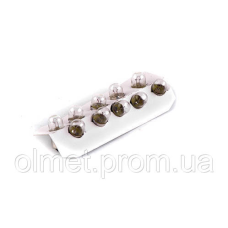 Лампа автомобільна T4W12V 4W Ba9s (освітлення номерного знака, габарити, освітлення салону) (10 шт.) AURORA