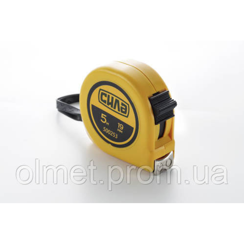 Рулетка з магнітом 5 м*19 мм Стандарт СИЛА Рулетка з магнітом 5 м*19 мм Стандарт СИЛА