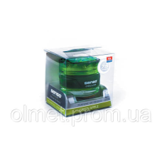 Ароматизатор SENSO DELUXE зелене яблуко (Green Apple) банка з гелем (під сидіння)