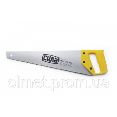 Ножівка для дерева 450 мм із пластиковою ручкою Стандарт СІЛА