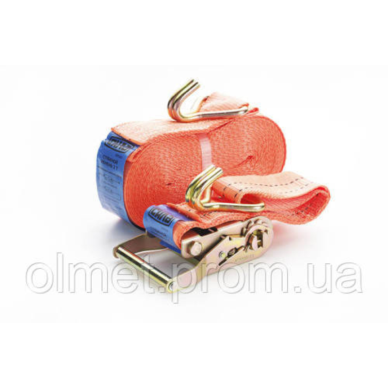 Ремінь стяжний 2Т 12 м х 50 мм СИЛА Ремінь стяжний 2Т 12 м х 50 мм СИЛА