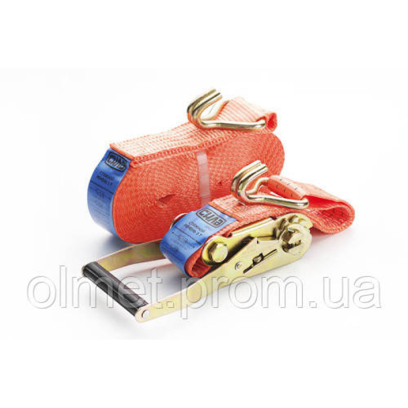 Ремінь стяжний 3T 12 м х 50 мм (пласт. ручка) СИЛА Ремінь стяжний 3T 12 м х 50 мм (пласт. ручка) СИЛА