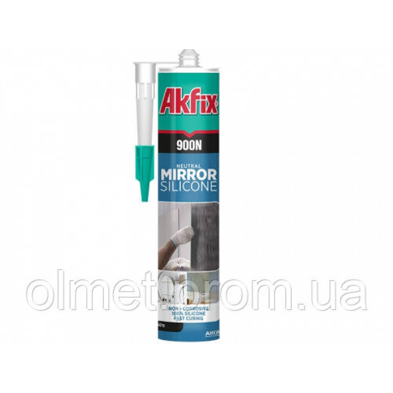 Силікон нейтральний для дзеркал 900N 280 мл/340г Akfix