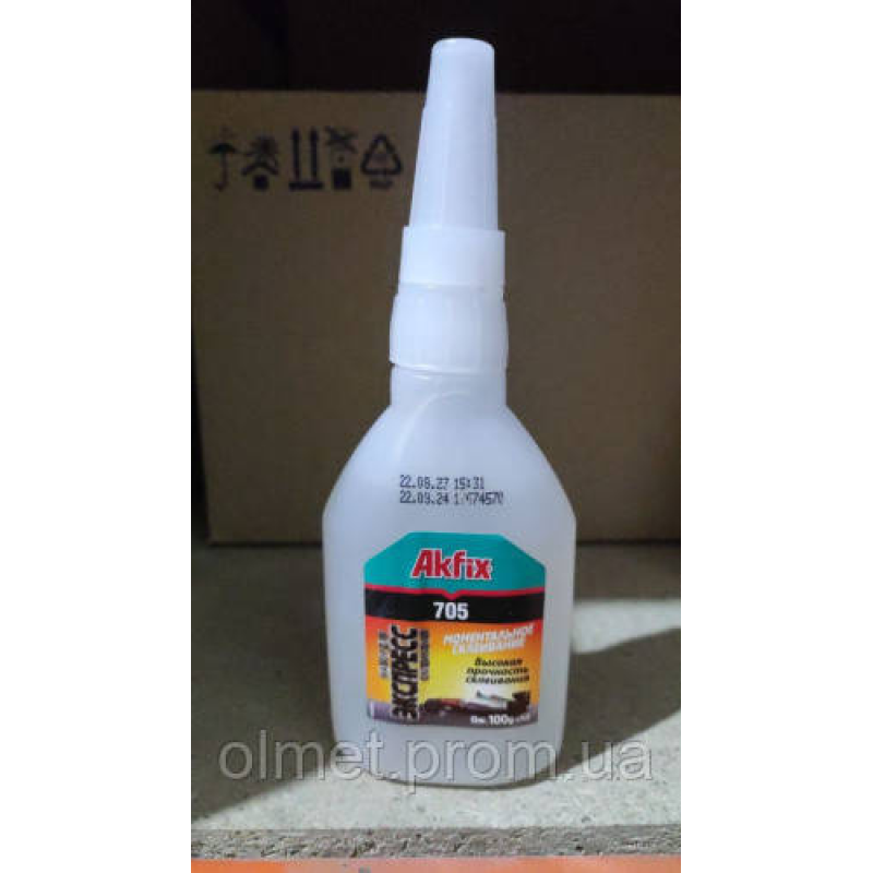 Суперклей 100 г 705 гель Akfix