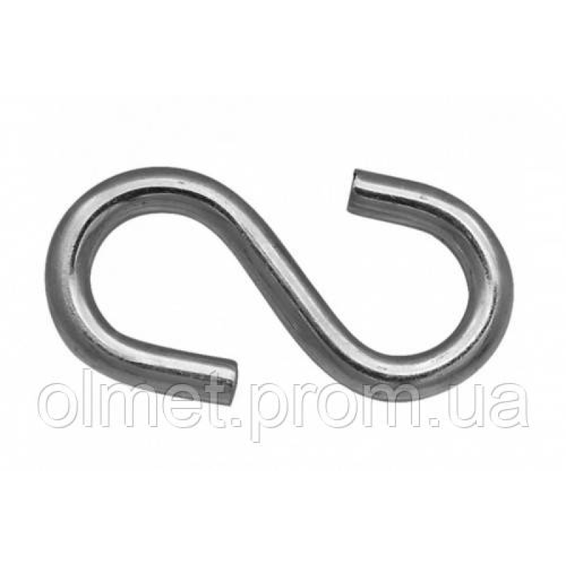 Гак S-подібний 4 мм оц. (пачка, раза 50 шт.) APRO