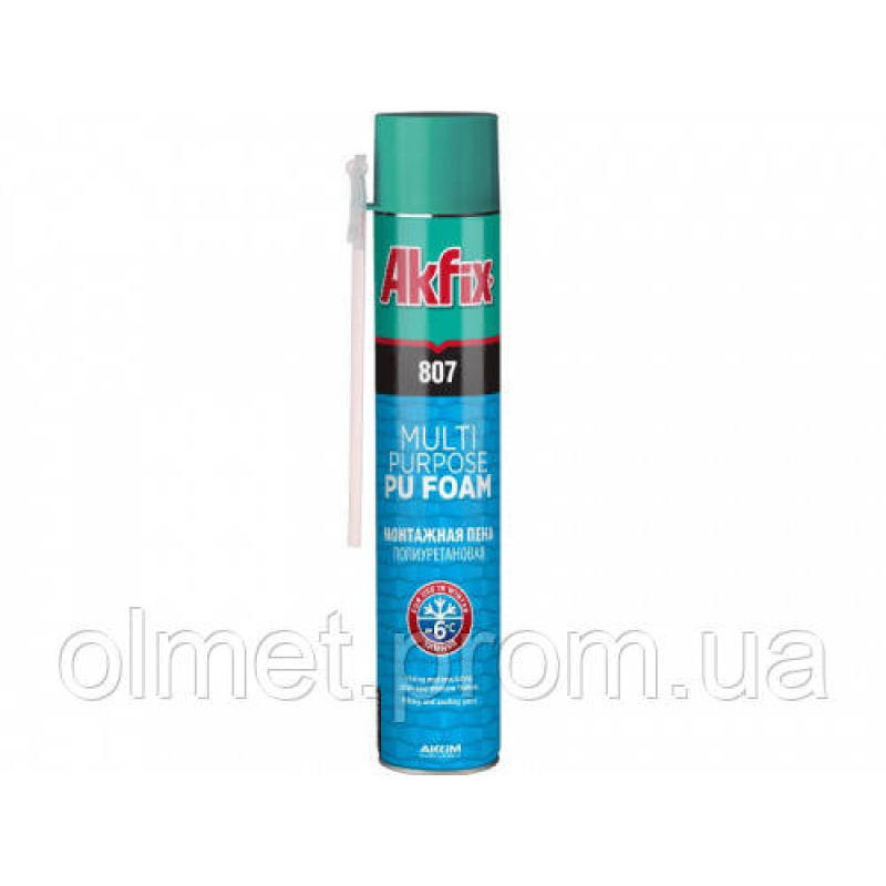 Піна ручна 807 (-6°) 750 мл (зимова) Akfix