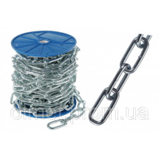 Ланцюг довгозований оцинкований 2 мм DIN 5685C бухта 110 м APRO