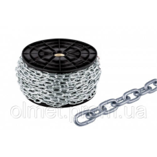 Ланцюг короткозований оцинкований 3 мм DIN 5685A бухта 60 м APRO