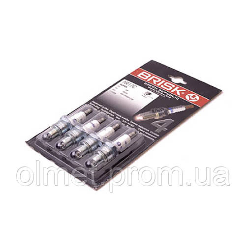 Свічки запалювання ГАЗ 2410 “Вольга“ Super NR17C.4B Brisk Свічки запалювання ГАЗ 2410 “Вольга“ Super NR17C.4B Brisk