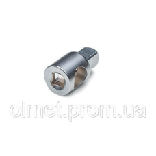 Перехідник CrV 3/8 (М) x 1/2 (П) з отвором для воротка СИЛА