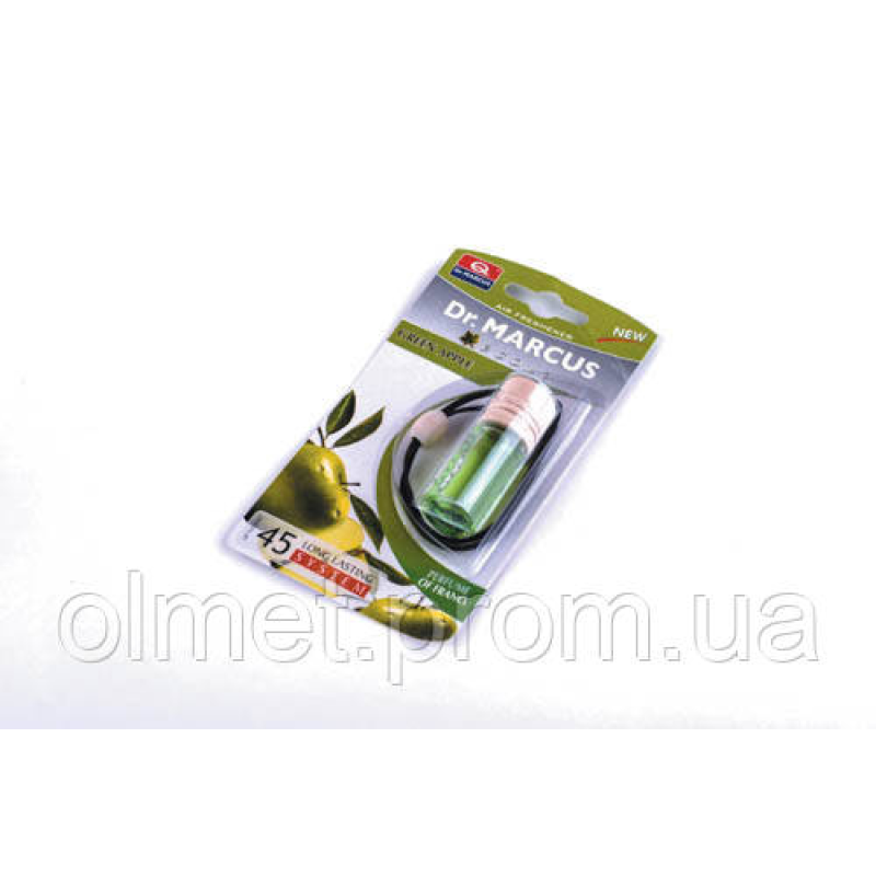 Ароматизатор ECOLO зелене яблуко (Green Apple) 4,5 мл (пляшка з підвіскою) Ароматизатор ECOLO зелене яблуко (Green Apple) 4,5 мл (пляшка з підвіскою)