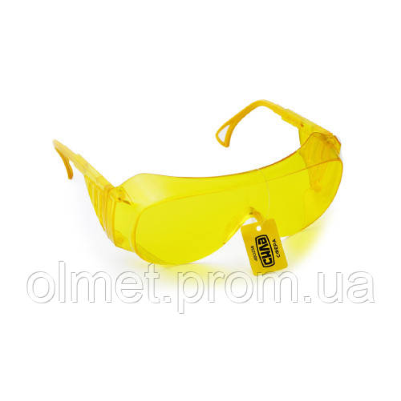 Окуляри захисні СФЕРА (бурштинові) СІЛА
