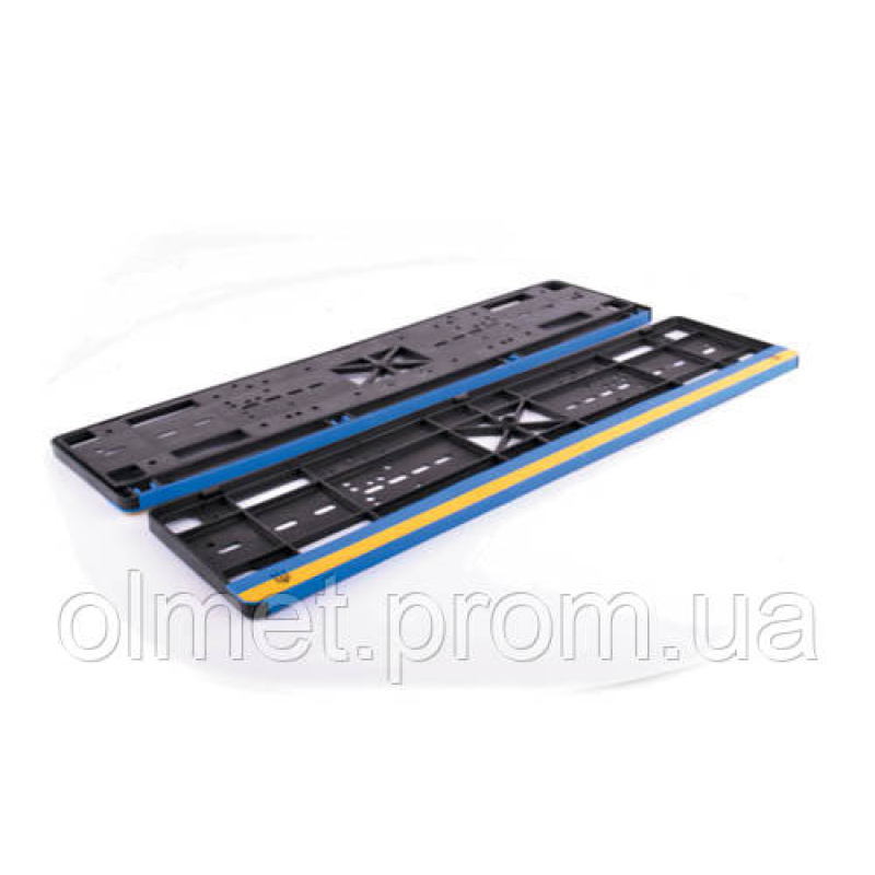 Рамка номерного знака “книжка“ (з прапором України) (комплект — 2 шт.) AURORA