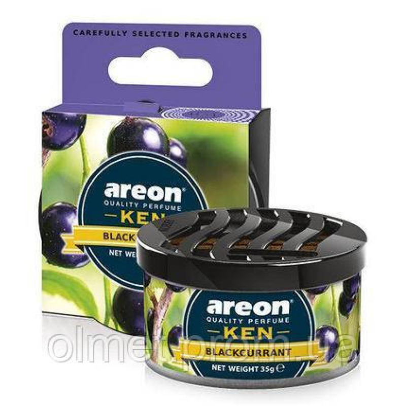 Ароматизатор AREON Ken Чорна смородина банка (під сидіння)