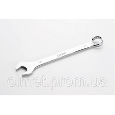 Ключ ріжково-накидний полірований CrV 26 мм СИЛА