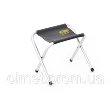 Стілець складаний без спинки (алюмінієвий каркас Ø 22 мм) 40*35*45 см СИЛА