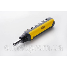 Викрутка реверсивна (9 біт, 5 насадок) CrV СІЛА