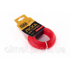 Волосінь для тримера 2,0 мм зірка 15 м СІЛА