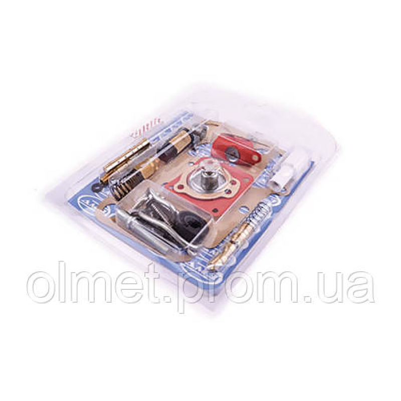 Ремонтний комплект карбюратора ВАЗ 2105, 2106, 2107 Озон (червона діафрагма) ДМЗ
