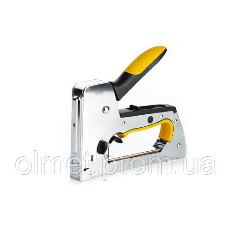 Степлер ресорний 3 в 1 курковий (сталевий корпус) СИЛА