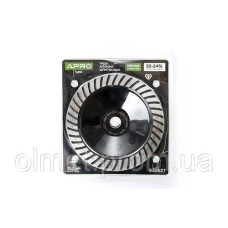 Чаша алмазна шліфувальна 180 мм 22-24% Турбо APRO