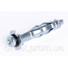 Анкер Моллі з гвинтом М4*38 цинк білий (пач 1400шт) APRO