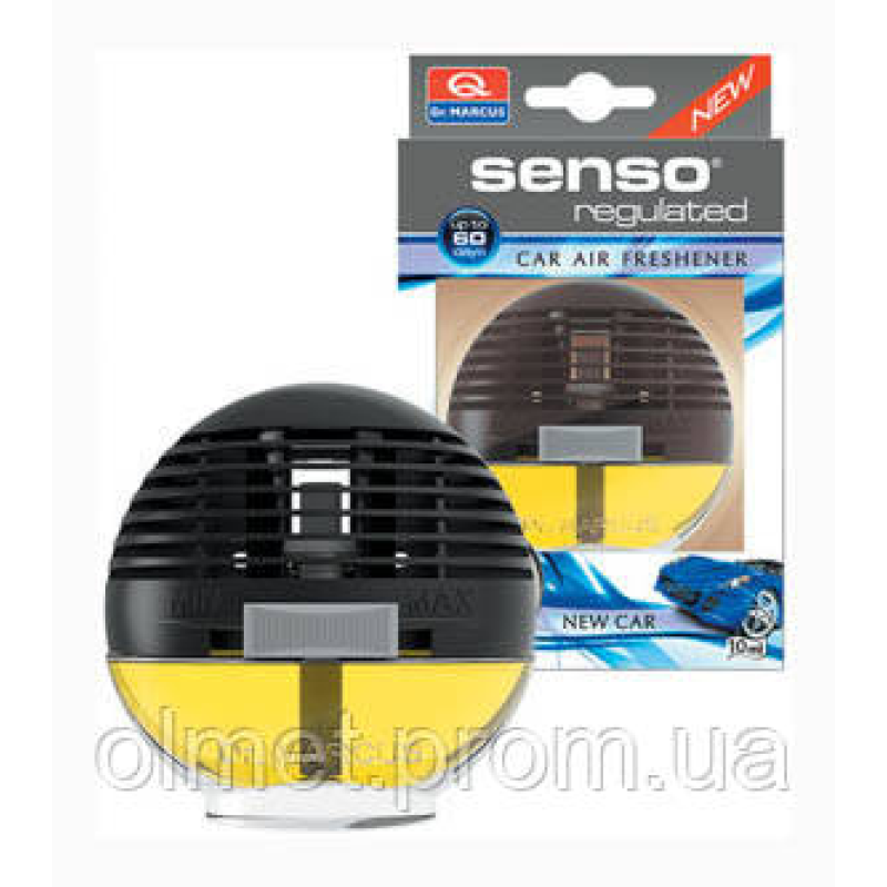 Ароматизатор SENSO REGULATED нова машина (New car) рідина (на дефлектор)
