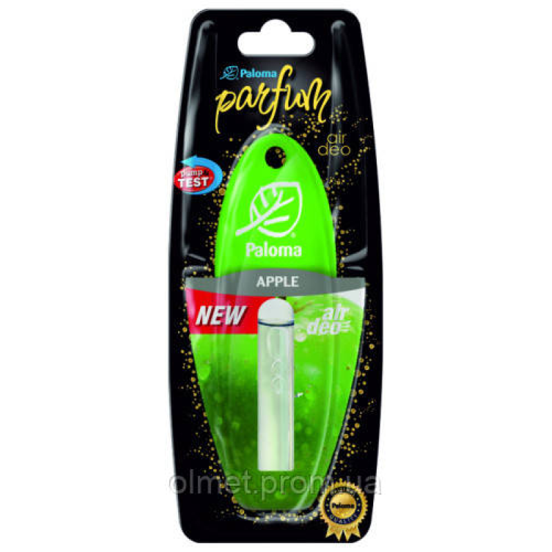 Ароматизатор Paloma Parfume 5ml, APPLE (підвіска з рідиною)