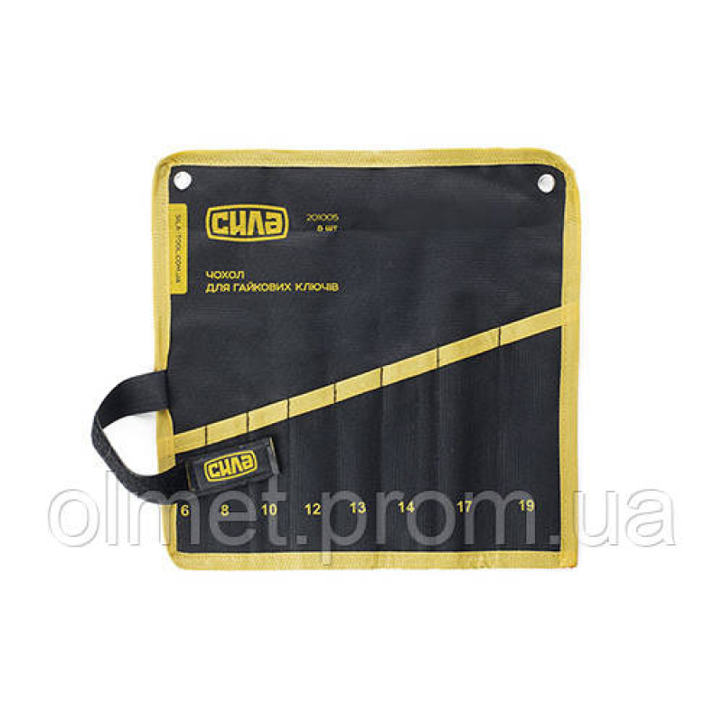 Чохол для гайкових ключів 6, 8, 10, 12, 13, 14, 17, 19 мм (8 шт.) СИЛА