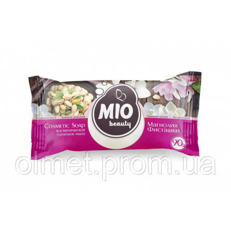 Мило туалетне тверде косметичне Mio Beauty Магнолія Фісташки (90г) Мило туалетне тверде косметичне Mio Beauty Магнолія Фісташки (90г)