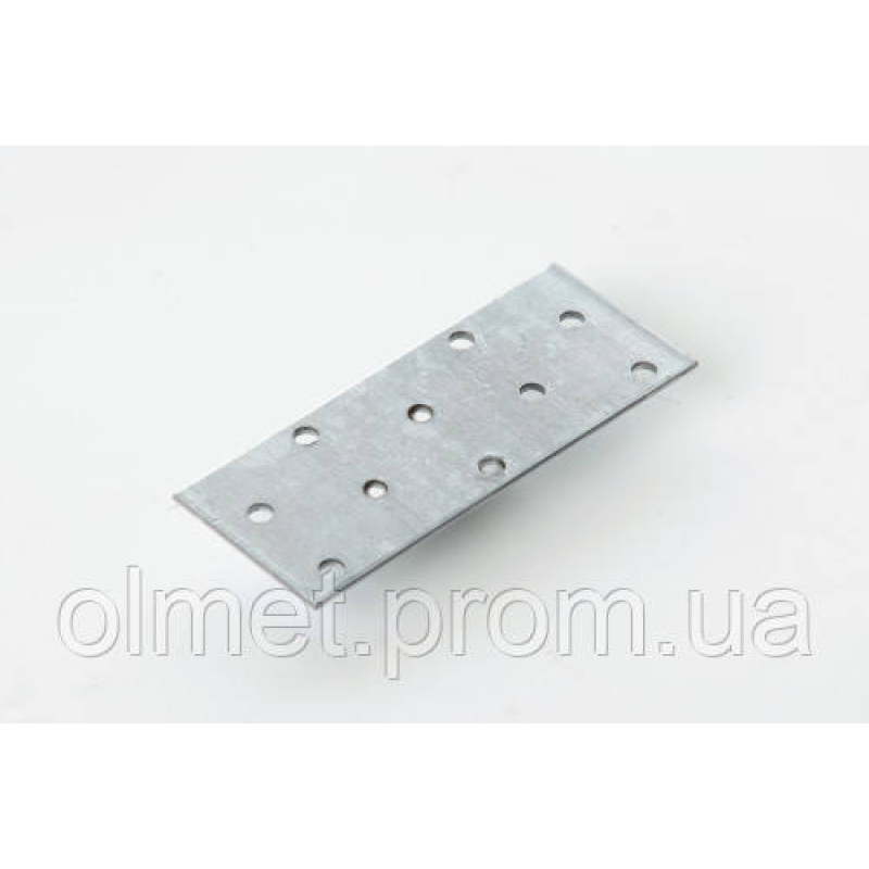 Пластина перфорована 40х80х2.0 мм оц. (пачка, раза 20 шт.) APRO