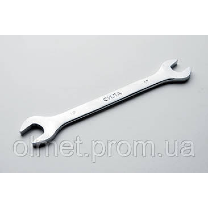 Ключ ріжковий CrV 14x17 мм СИЛА Ключ ріжковий CrV 14x17 мм СИЛА
